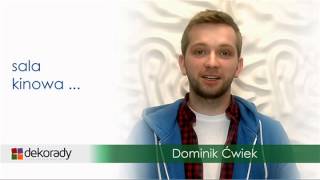 Dominik Ćwiek o sobie  dekoradypl [upl. by Leksehc796]