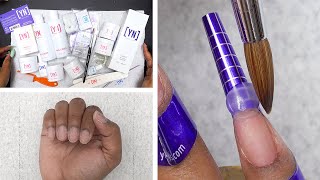 Trying Young Nails Acrylic Nail Kit [upl. by Waters]