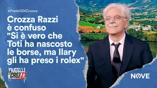 Crozza Razzi è confuso quotSi è vero che Toti ha nascosto le borse ma Ilary gli ha preso i rolexquot [upl. by Averyl]