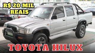 TOYOTA HILUX À VENDA POR APENAS 20 MIL REAIS [upl. by Binette]