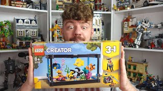 LEGO CREATOR 31122  AKWARIUM  RECENZJA [upl. by Reiser]