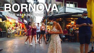 4K Izmir BORNOVA Walking Tour  Park MyVia 414 to Küçükpark  🇹🇷 Turkey Travel 2021 [upl. by Asikal]