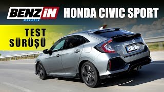 Honda Civic Sport Hatchback 15 Turbo test  2017 [upl. by Nuahsed]