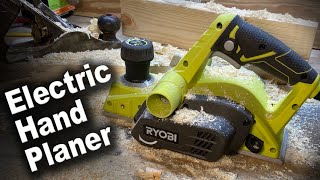 How to Use An Electric Hand Planer [upl. by Inohs]