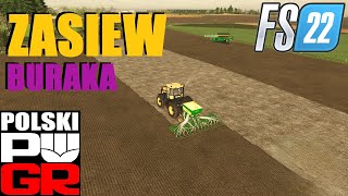 Farming Simulator 22 Zasiew buraka 46 [upl. by Ody650]