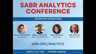 2023 SABR Analytics Projection Systems Panel [upl. by Swithbert]