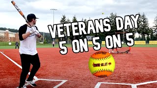 Veterans Day Slowpitch Scrimmage at JointBase LewisMcChord [upl. by Anelleh205]