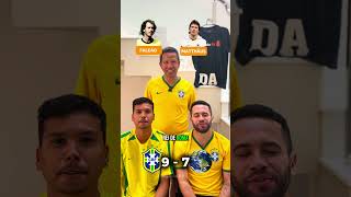 BRASIL X MUNDO ⚽ MANO A MANO shorts futebol seleçãobrasileira [upl. by Yleik746]