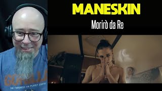 Måneskin  Morirò da Re Reaction [upl. by Sherwynd]