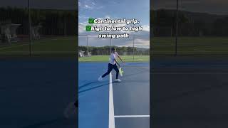 Forehand slice⚡️🎾tennis tennistips tennisplayer tenniscoach forehand slice tennislife [upl. by Carilyn659]