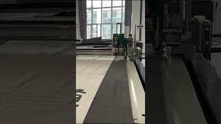 Car Ventilated Seat Cushion Shape Cutting machine cuttingmachine carseat cncmachine [upl. by Uhthna]