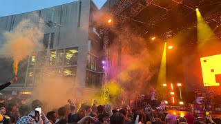 The Wombats Live at Millennium Square Leeds 140723 [upl. by Nalla]