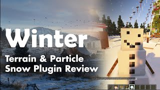 Snow Terrain amp Particles  Winter™ Minecraft Plugin Review [upl. by Brindle178]