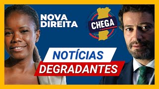 NOTÍCIAS DEGRADANTES  Nova Direita legalizada quotMentirosa é a tua tiaquot e Rita Ferro Rodrigues 👀🔥 [upl. by Haimorej]