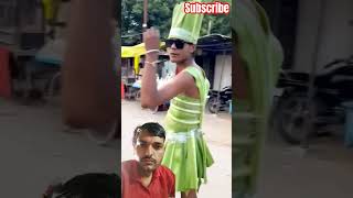 Yah Mera lehenga 🤣 😂 🥻 song hindisong dance funny comedy bollywood music dress fashion [upl. by Burrill]