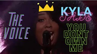 The Voice 2018 Knockouts  Kyla Jade quotYou dont own mequot [upl. by Elvina333]