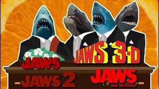 Jaws 1975 amp Jaws 2 1978 amp Jaws 3D 1983 amp Jaws The Revenge 1987  Coffin Dance Song Cover [upl. by Jarnagin]