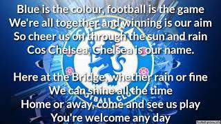 Chelsea FC song  Blue is the color เพลง เชลซี [upl. by Jansen]