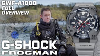 GSHOCK GWFA1000 FROGMAN DIVERS WATCH [upl. by Solana]