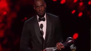 ESPYS 2016  LeBron James Wins Best Male Athlete [upl. by Lad]