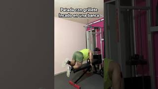 Patada con grillete incado en una banca music patadacongrillete vivefitgym [upl. by Airal868]