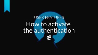 How to activate authentication in your app  GoodBarber Classic Apps Tutorials [upl. by Eirrehs878]