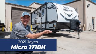 The allnew 2021 Jayco® Jay Feather Micro™ 171BH  FIRST LOOK [upl. by Emearg]