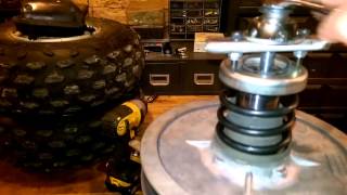 Teryx secondary spring removal amp installation [upl. by Egedan757]