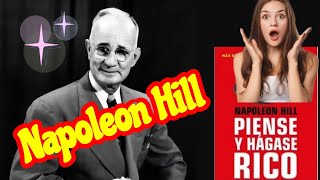 ✅️ Riqueza y Éxito PIENSE Y HÁGASE RICO Napoleon Hill Pequeño resumen del Libro [upl. by Jerold]