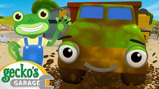 5 Muddy Trucks Song  Geckos Garage Nursery Rhymes  Trucks For Children  Cartoons For Kids [upl. by Alletsyrc]