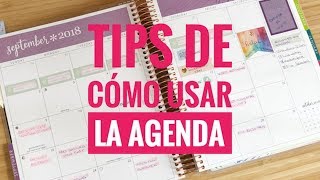 Trucos de cómo usar la agenda tips de organización [upl. by Ettenrahs]