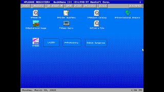 Testing some DOS Menu apps [upl. by Sakhuja]