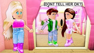 I Spent 24 Hours In My HATERS Mansion And My BOYFRIEND Was There Roblox [upl. by Yar996]