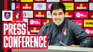 Press conference Andoni provides Solanke and Ünal updates and speaks on Burnley away trip [upl. by Aisela]