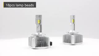 D Series M15 LED D1S D2S D3S D4S D5S D8S Error Free Canbus Car LED Headlight [upl. by Ignatzia]