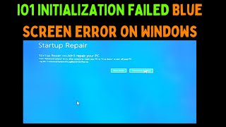 How to Fix IO1INITIALIZATIONFAILED Blue Screen Error on Windows 11 [upl. by Kurland]