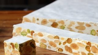 Torrone Italian Nut amp Nougat Confection – Great Valentine’s Day Treat [upl. by Alad]