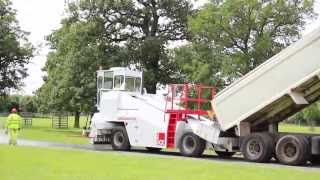 Cartem SpreadMaster Chip Spreader in Operation [upl. by Islek]