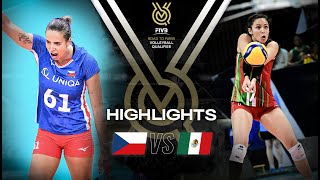 🇨🇿 CZE vs 🇲🇽 MEX  Highlights  Womens OQT 2023 [upl. by Einnej418]