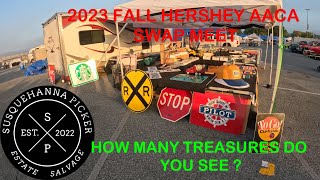 2023 FALL HERSHEY AACA SWAP MEET FLEA MARKET NOT ONLY CARS BUT CELEBRITIES AS WELL PICKERS [upl. by Ayifas206]