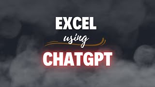 10x your Excel with ChatGPT excel chatgpt [upl. by Eedna183]