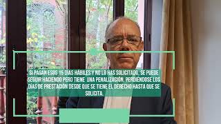 43 ¿QUÉ PLAZO TENGO PARA SOLICITAR EL DESEMPLEO ANASTASIO LEÓN [upl. by Ecinnahs]