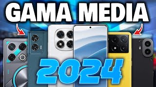 🏆 Los 10 MEJORES CELULARES GAMA MEDIA para COMPRAR en 2024 ¡PARA TODOS LOS BOLSILLOS ✅ [upl. by Catto]