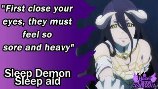 Close you eyes Sleep Demon RP ASMR Sleep Aid [upl. by Germayne]