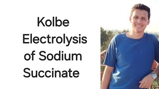 Kolbe Electrolysis of Sodium Succinate for preparation of alkene [upl. by Fisa771]