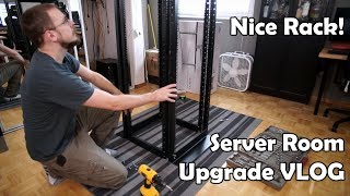 Server Room Rebuild Workvlog [upl. by Lorrac567]