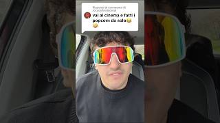 HO PORTATO IL MICROONDE AL CINEMA ARRESTATO🚨👮🏻‍♂️ 🤣🤪 challenge sfide youtubeshorts [upl. by Desiri]