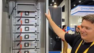 Sol Ark L3 HVR60 Commercial Battery Overview  EcoDirect at Inter Solar 2024 [upl. by Pryor]