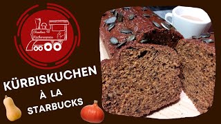 🇺🇸 KÜRBISKUCHEN á la STARBUCKS  Pumpkin Pie Loaf  USA [upl. by Ydnys]