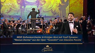 Yusif Eyvazov quotNessun Dormaquot  Semperopernball 2020  MDR [upl. by Negem26]